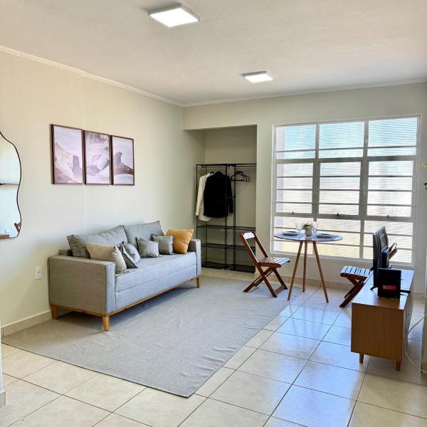 Apartamento Studio Completo 78 perto do Shopping Unifran Facef FDF Sesc Pedrocão Centro