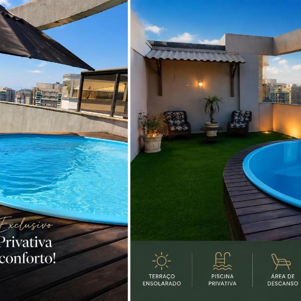 Cobertura Duplex com Piscina Privativa e Churrasqueira - Parque Olímpico