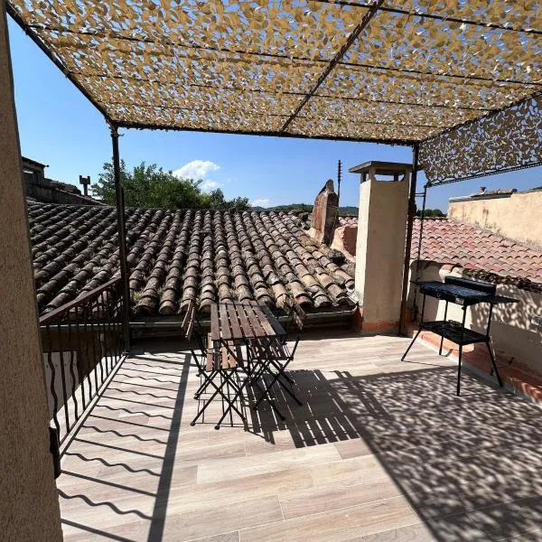 Le Perchoir de Pelissanne Appartement moderne avec terrasse, hotel a Pélissanne