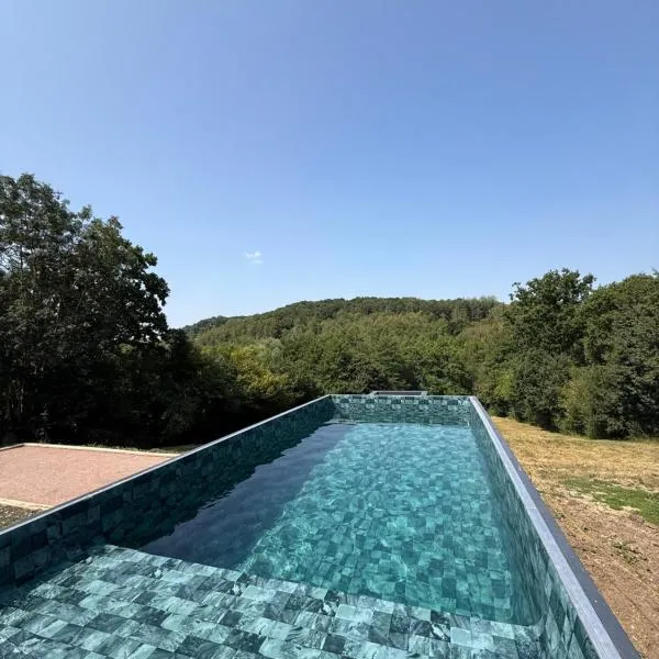 Maison en pleine nature vue exceptionnelle avec sauna et bain nordique, hotell sihtkohas Le Mesnil-Simon