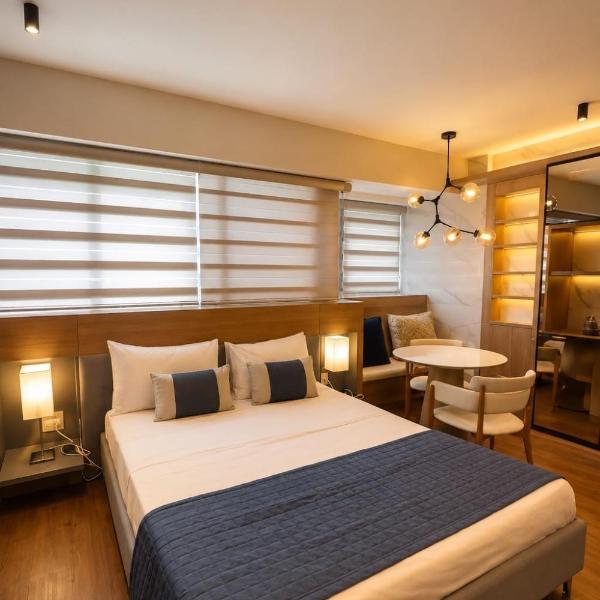 Flat Moderno no Hotel Saint Moritz, Garagem, Localização privilegiada