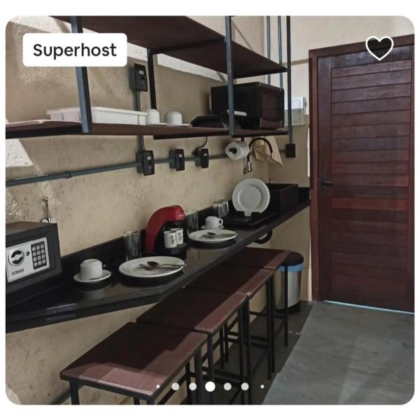 N1 Suite Com jardim e espaço gourmet a 700 m da praça - Foto 4