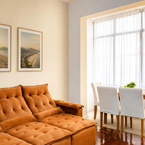 Apartamento Copacabana Quadra Praia 2 Quartos