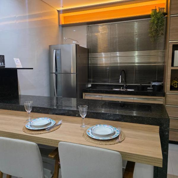 Studio - 500m Praia Massaguaçu com Piscina Exclusiva e Aquecimento Opcional