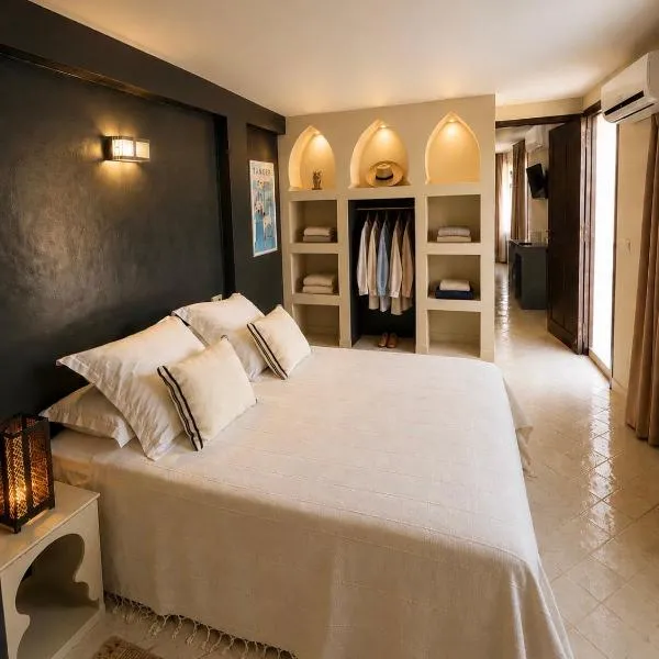 Tangier में, होटल Studio Appartement Perdicaris en rez de jardin - maison dhotes Dar Tanja