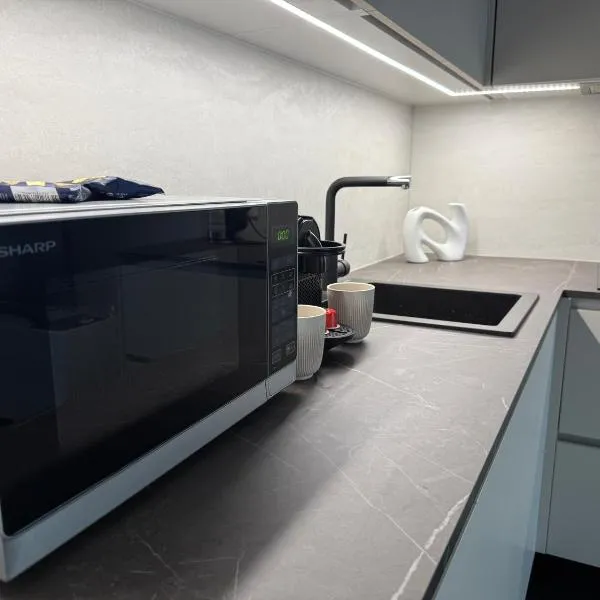 "Harmony Stay Studio" Self check-in - Workspace - Parking - Coffee & tea - Suitable for business travel, hótel í Klaipėda