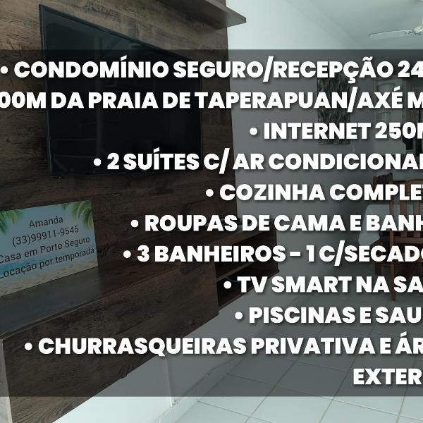 Casa Praia de Taperapuan em Porto - Foto 2
