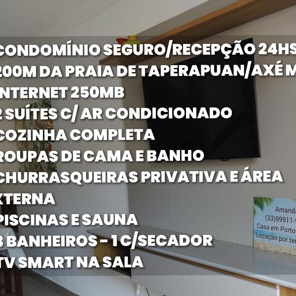 Casa Praia de Taperapuan em Porto - Foto 3