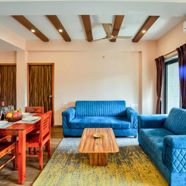 Luxy 2BHK Apartment Near Candolim, hotell i Candolim