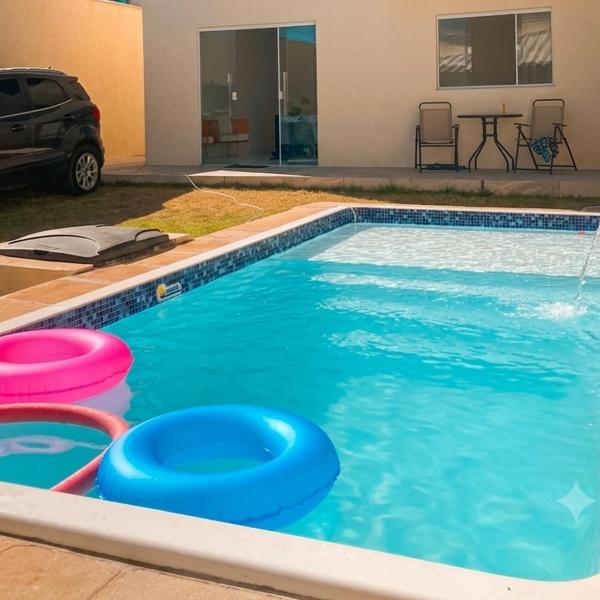 Casa Completa - Piscina, Área Gourmet - 12 Pessoas