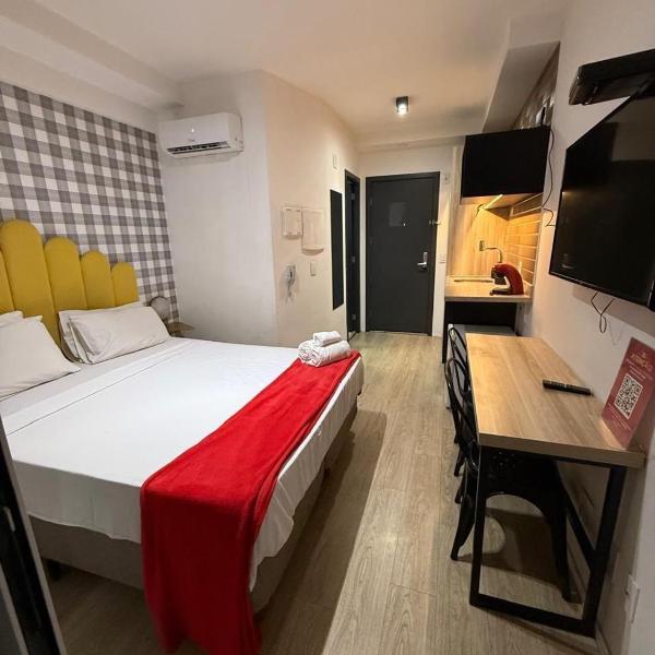 Modern apartment next to the Sé-Liberdade subway