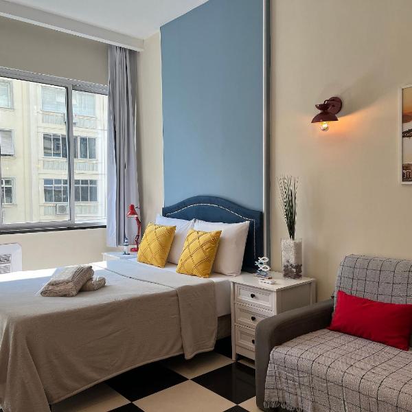 Studio aconchegante em Copacabana proximo a praia