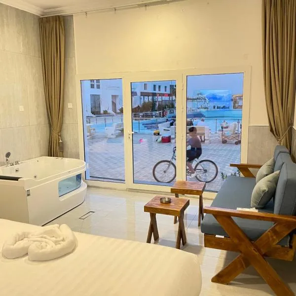 منتجع ارض السعادة 2 اطلالة بحرية, hotel Dzsiddában