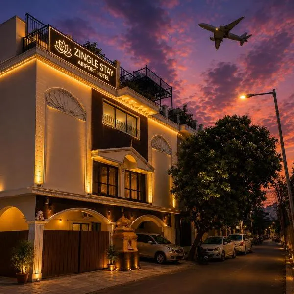Zingle Stay Airport Hotel, hotel em Chennai