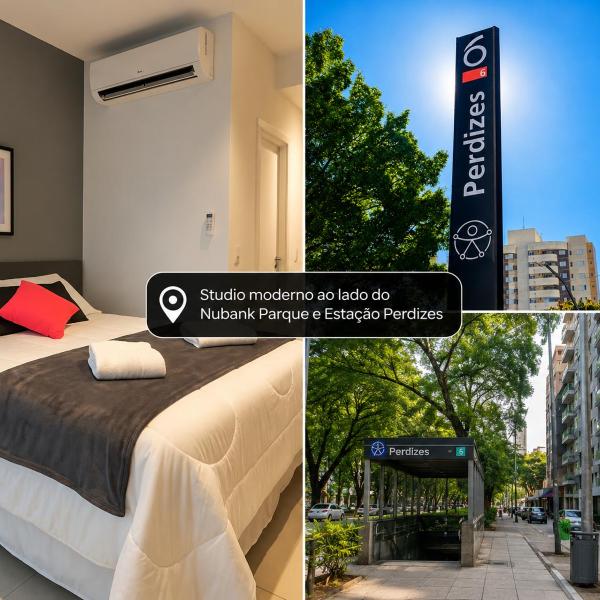 Flat novo e aconchegante ao lado do Allianz Parque