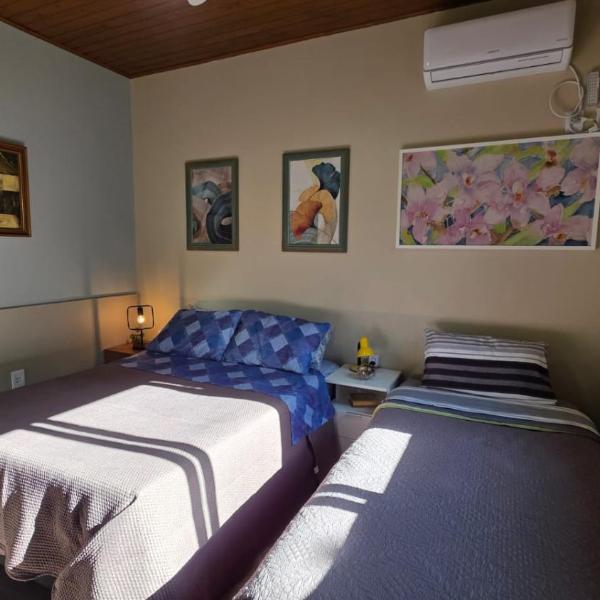 A Casa Amarela -Edícula Gaivota -Conforto e tranquilidade próximo ao mar - Foto 3