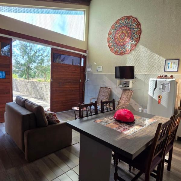 A Casa Amarela -Edícula Gaivota -Conforto e tranquilidade próximo ao mar - Foto 2