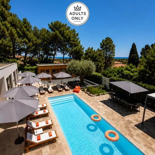 La Villa Monarque、カップ・ダグドのホテル