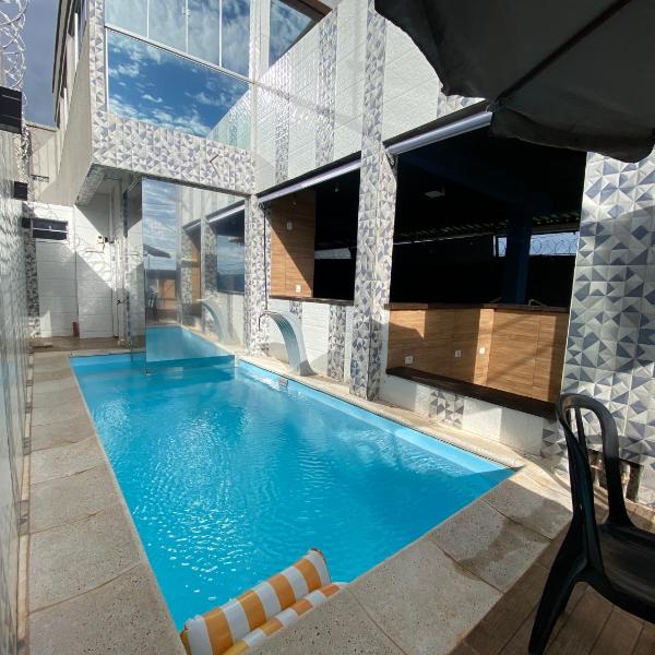 Acropole - Casa com piscina, quadra de areia, sala de jogos - Foto 4