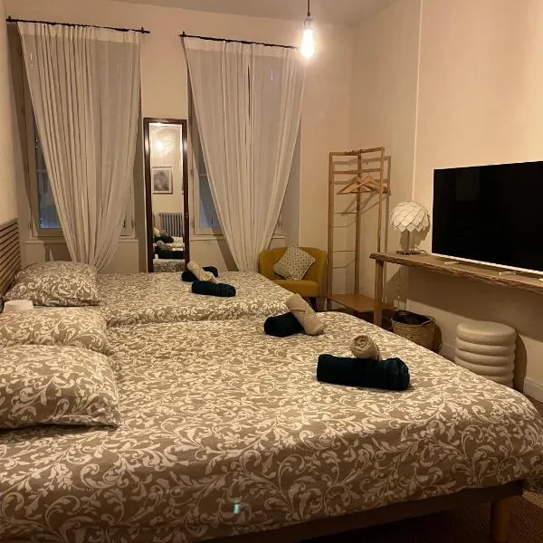 La Villa Louana 1 Appartement 160m2 sobriété,élégance en cœur de ville, hotell i Aubusson