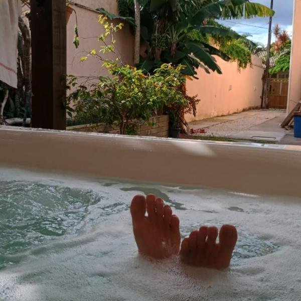 Suite para casal com espaço gourmet, entre mar e lagoa. - Foto 4