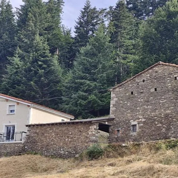Le Patrol ancienne ferme dans le pilat, hotel v destinácii Doizieux