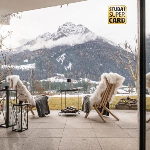 Apartment Alpenweiss, hotel em Telfes im Stubai