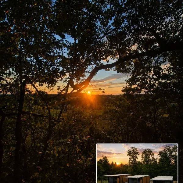 Tinyhouse mit Alpakas Ruhe &Natur-Waldminze Südburgenland Frühstück zubuchbar, מלון בZahling