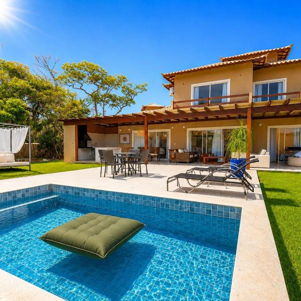 Bz80 Praia do Forno! Casa com Piscina privativa