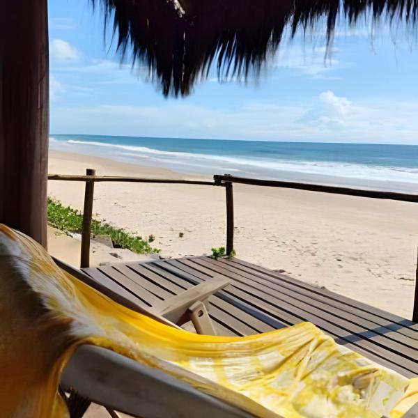 Licuri Praia de Algodões paz amor na beira do mar