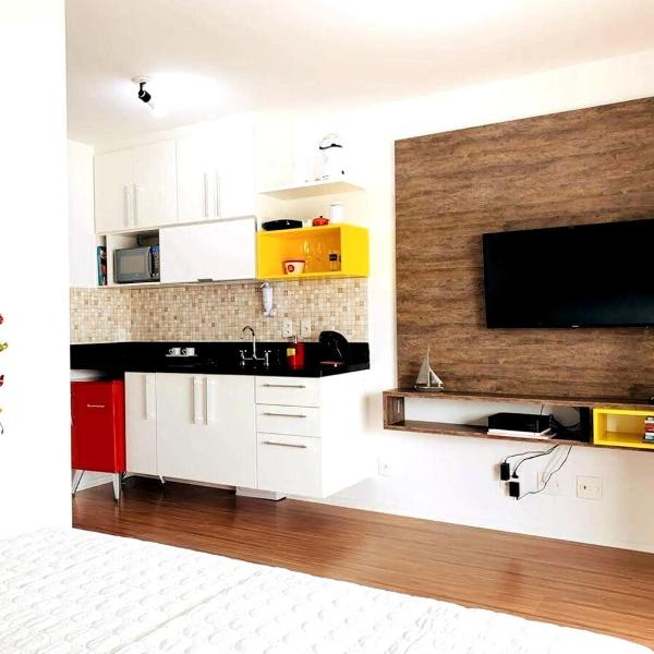 STUDIO VILA MADALENA LUXO METRO WiFi 300mg SMARTV PISCINA CLIMATIZADA - Foto 5