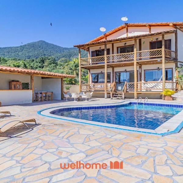 Casa com Piscina e Vista para o Mar em Ilhabela