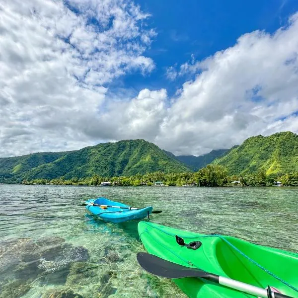 Teahupo'o Lodge Tahiti - Maison familiale au cœur du village - Canoës inclus, hotel a Teahupoo