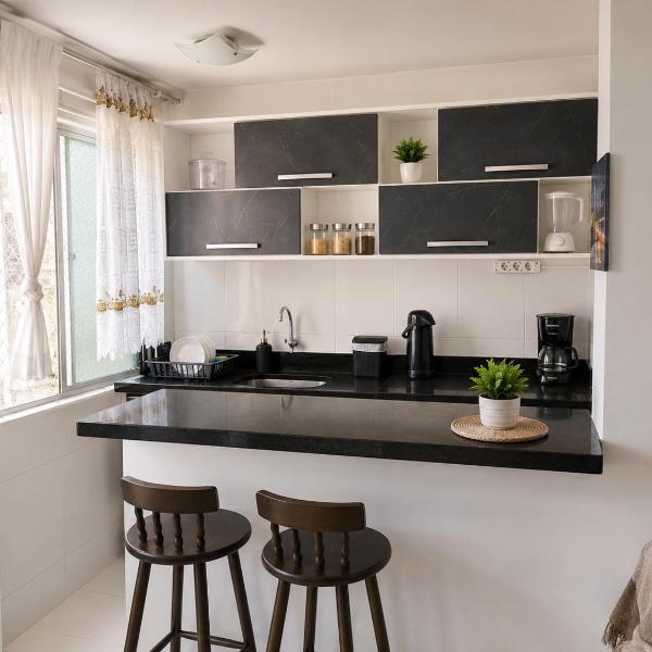 Apartamento 500 metros da Praia, perto do Shopping Atlântico - Foto 4