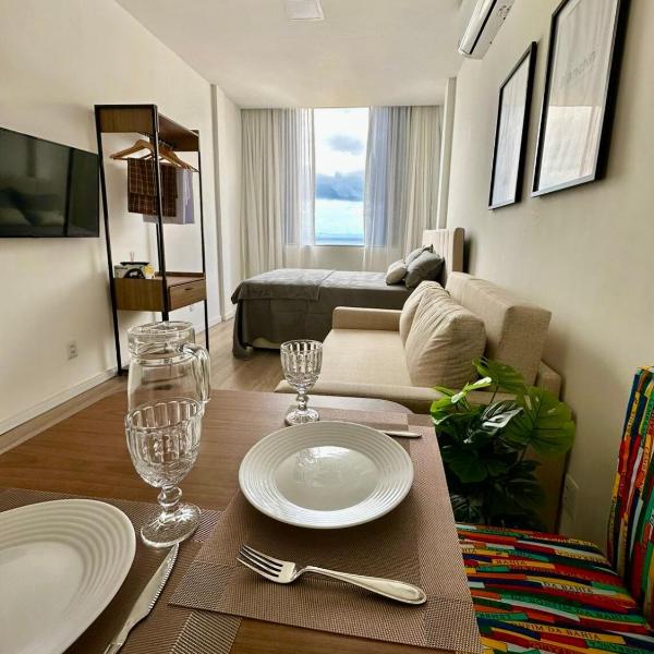 Flat Janela Bahia - Vista ao Mar - Pelourinho a Pé - Apartamento Moderno - - Foto 5