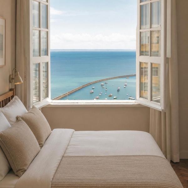 Flat Janela Bahia - Vista ao Mar - Pelourinho a Pé - Apartamento Moderno -