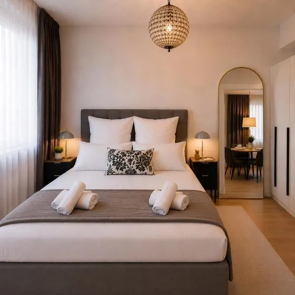 Zentrum Apartments Prime Location - Near Metro 24h Self Check-in, 65 Smart TV, hotell Nürnbergis