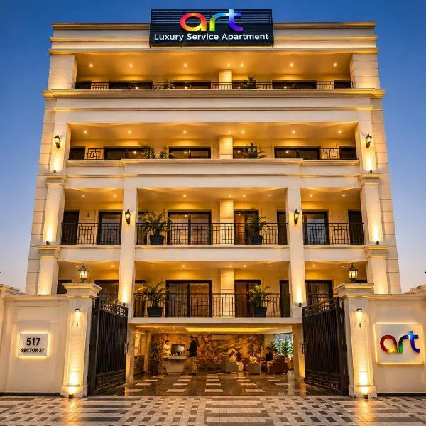 Art Luxury Service Apartment Golf Course Road, hotel di Gurgaon