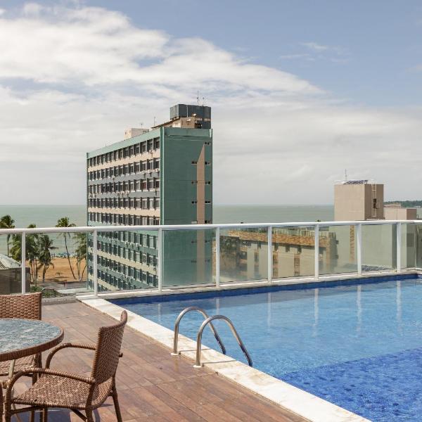 Flat a 100m da Praia de Cabo Branco - João Pessoa