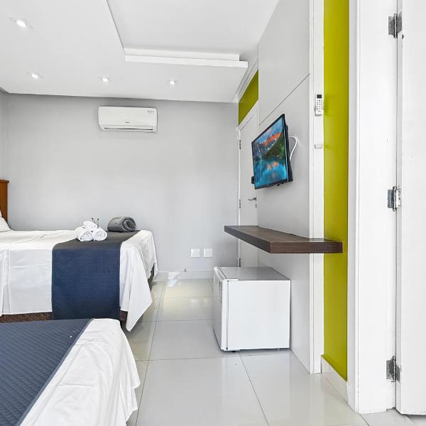 1 Suite - Churrasqueira - Piscina - AC - 200m do mar - Foto 4