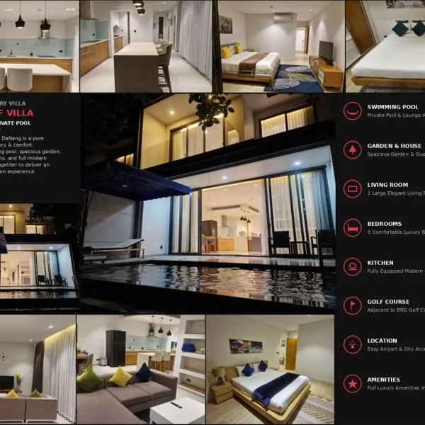 BRG Golf Villa DaNang - Luxury 3BR Private Pool with Full Amenities โรงแรมในดานัง