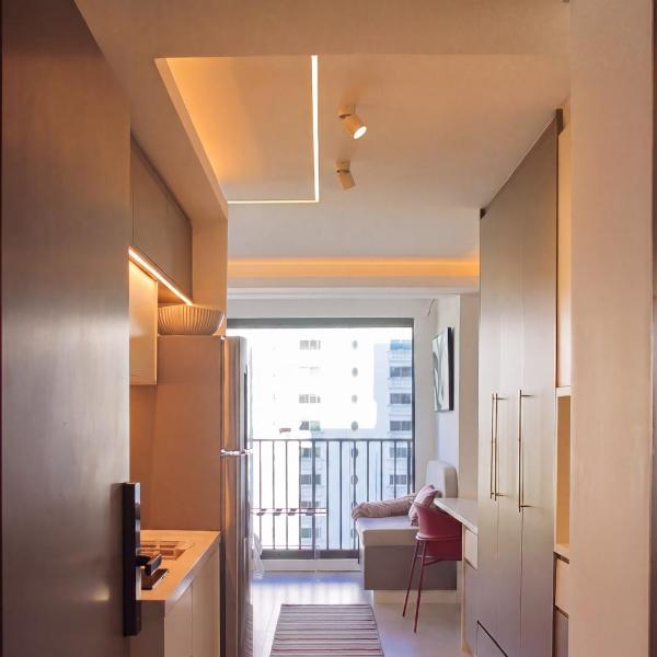 Boutique studio with swimming pool, fitness center and coworking space
