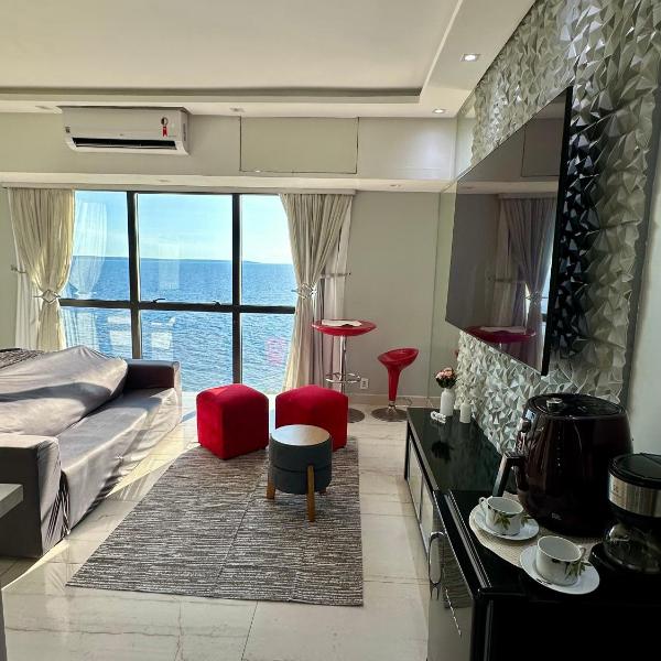 Tropical Hotel Flat Luxuoso com vista para o Rio