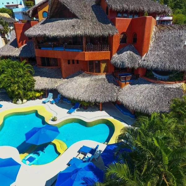 Villa Carolina Boutique Hotel ADULTS ONLY, hotel di Zihuatanejo