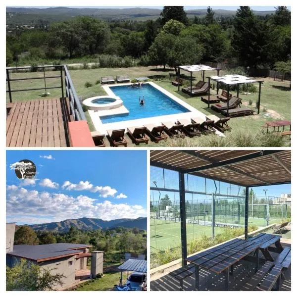 El Algarrobo Escondido Cabañas, Padel y Bosque Serrano, hotel in La Falda