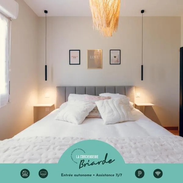 La Ferté-Gaucher में, होटल L'élegant, climatisé et rénové - Appart'hôtel Chez MV
