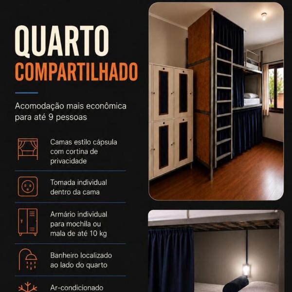 Lulle Hostel - Congonhas - Expo - Interlagos - Morumbi - Foto 5