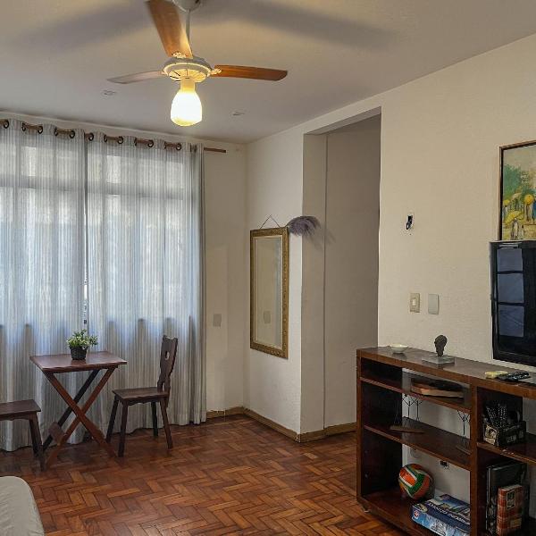 3 Qtos em Copacabana, 450 metros da praia, posto 5