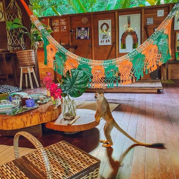 CASA DA ARVORE ALTER sonho na Amazonia 2min a pe da praia - Foto 5