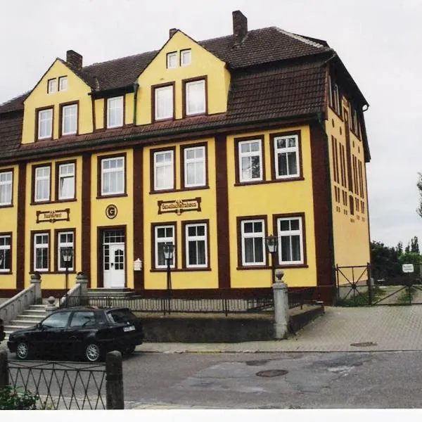 Hotel Gesellschaftshaus, hotel en Stönkvitz